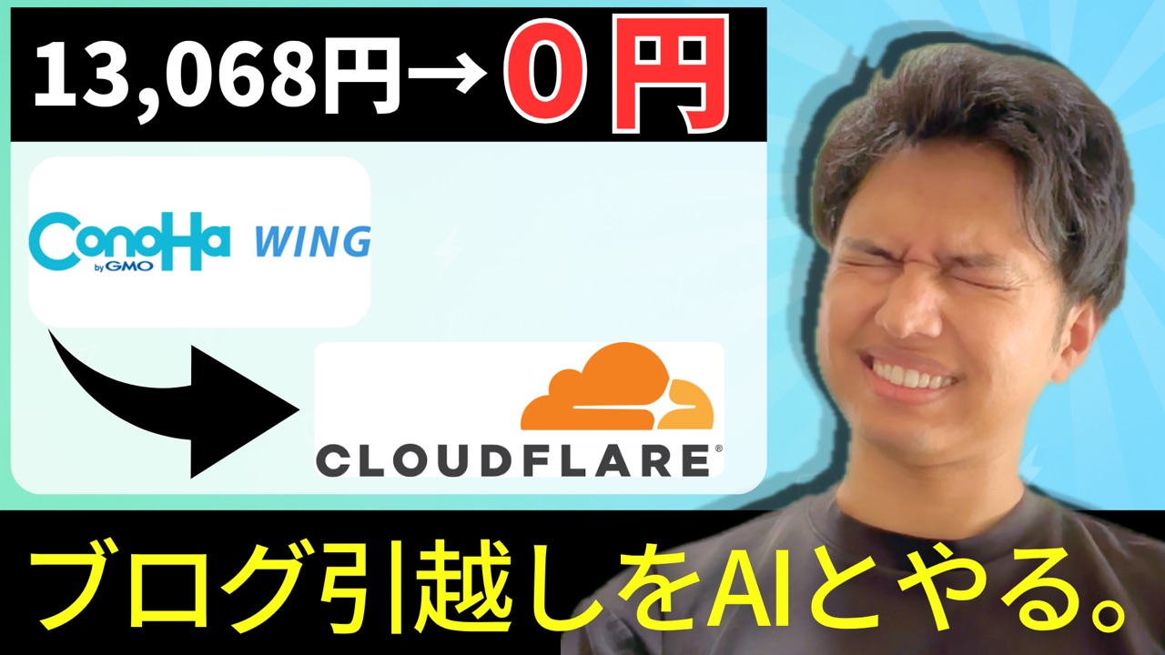 サーバーを解約してWordPressサイトをCloudflareへ移行させてみた